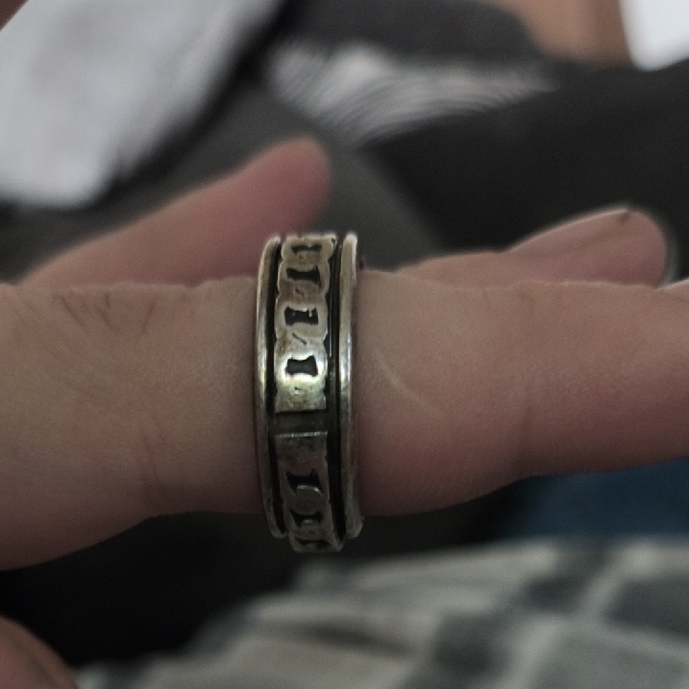 Silver Men's Ring S Ok